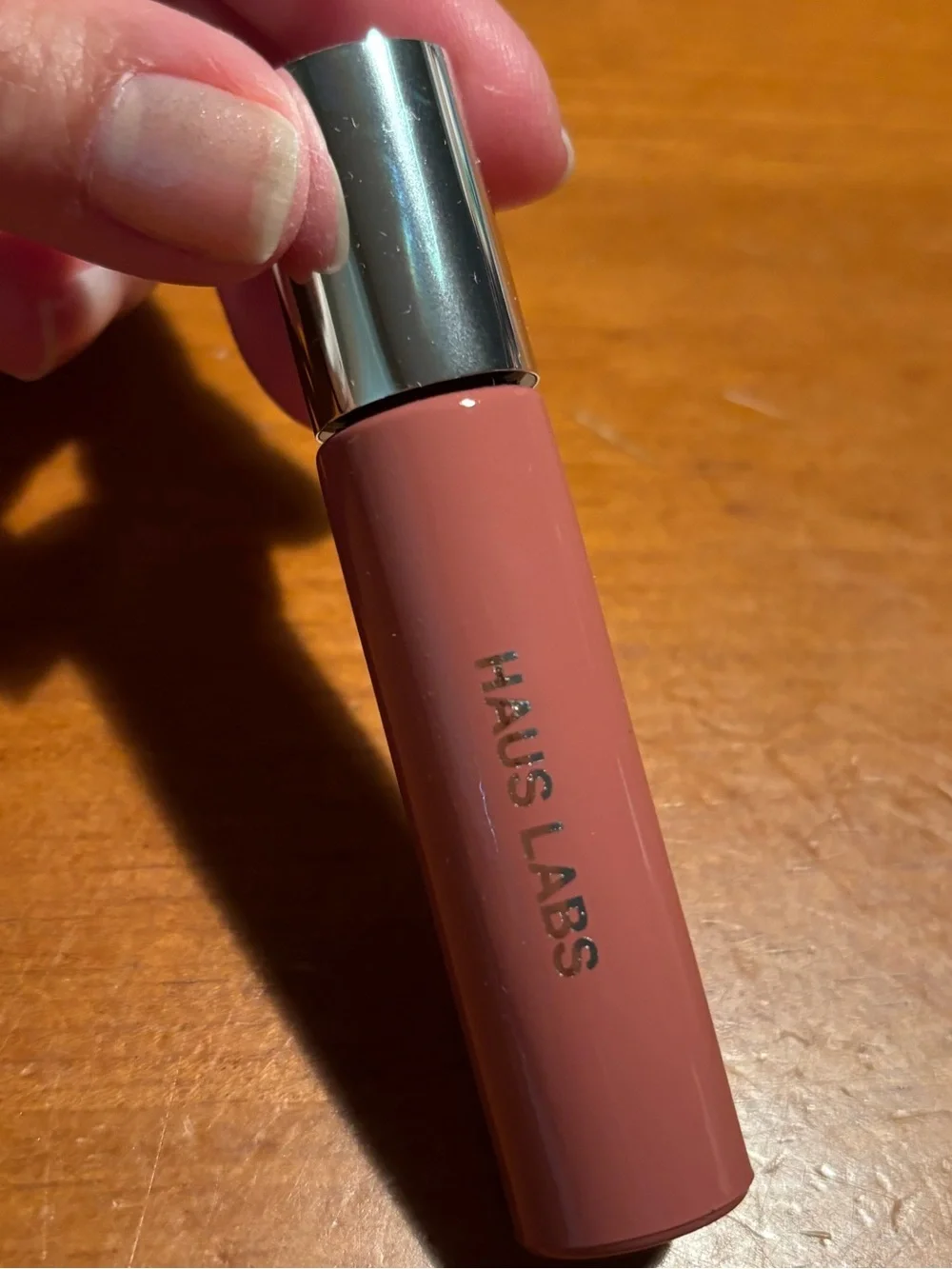 Haus Labs By Lady Gaga Atomic Shake Lip Lacquer Rosewood Shine